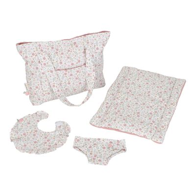 Puppen-Wickeltasche inkl. Pflegeset | Little Dutch
