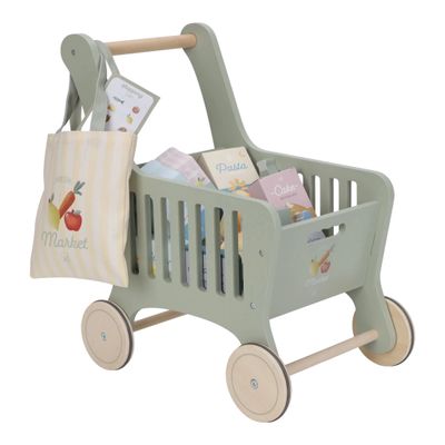 Einkaufswagen aus Holz FSC l Little Dutch
