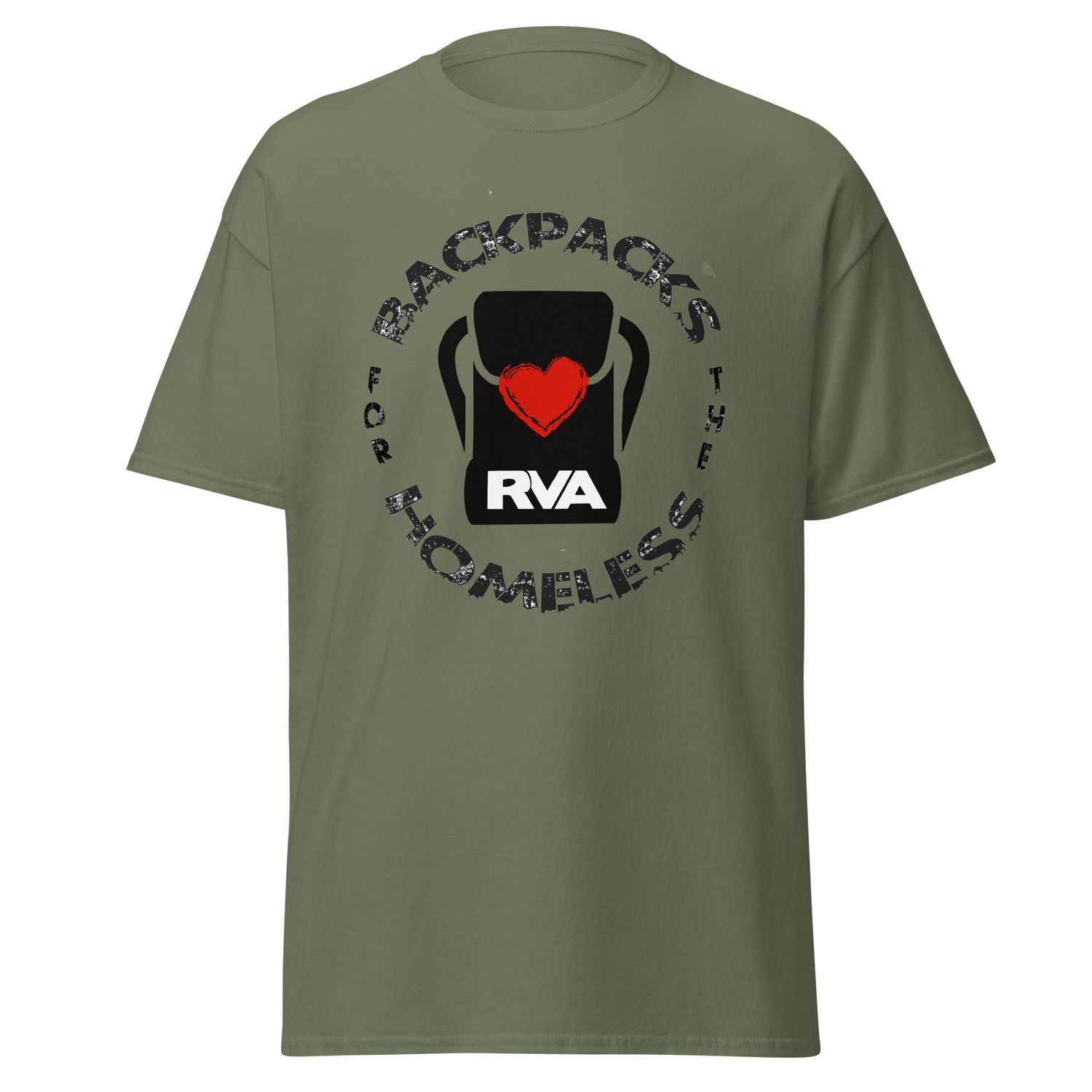 Front Print Logo Men&#39;s Classic T-Shirt