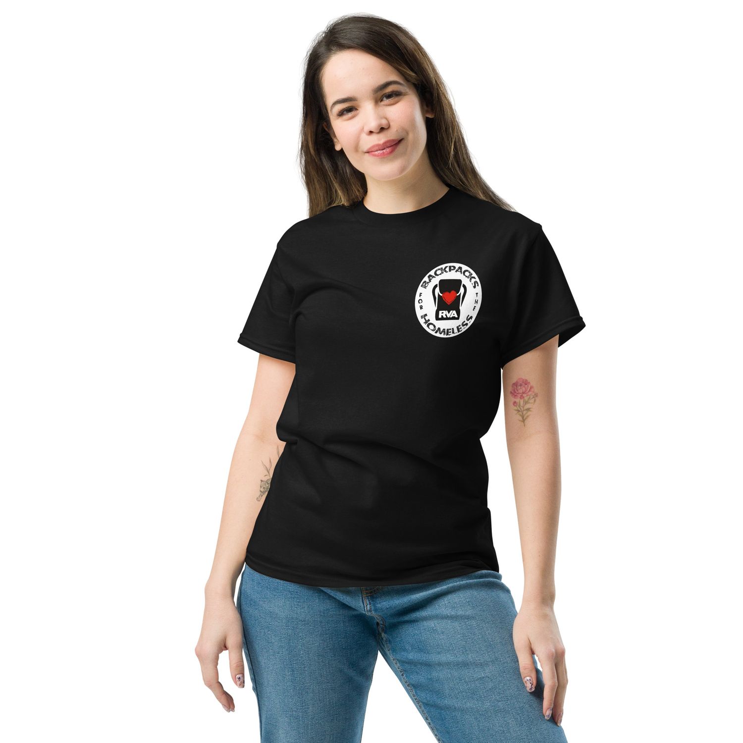 Backpacks Logo with White Background T-Shirt