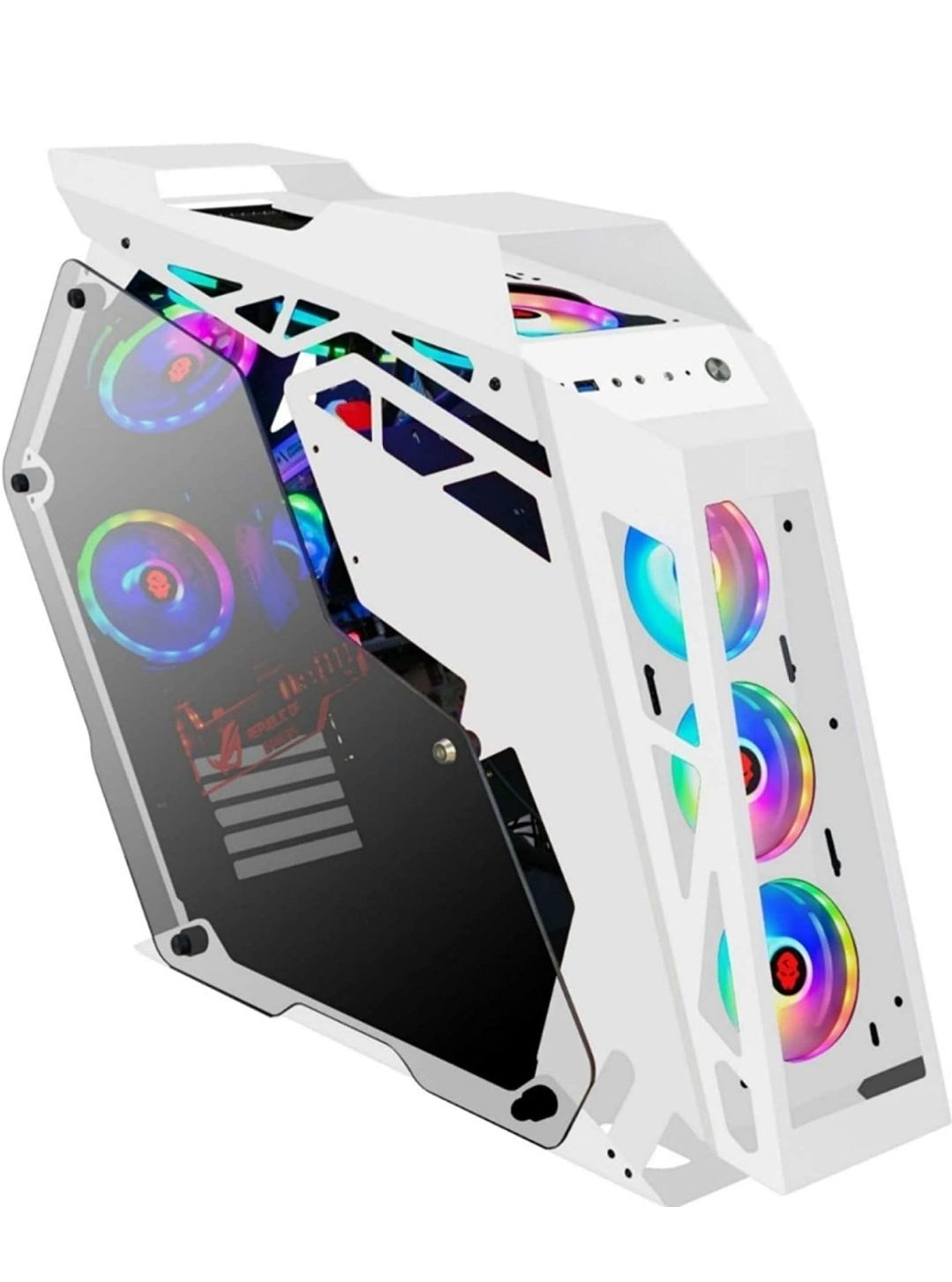 Zeus - Arctic Open Air + 8 ARGB Fans - White