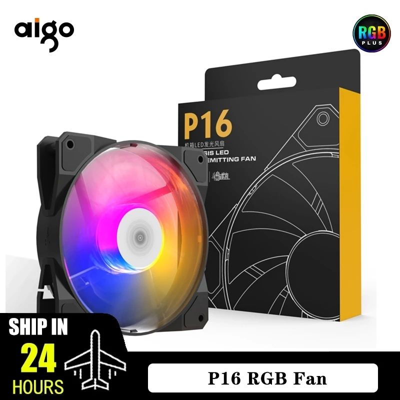 Aigo P16 - RGB Fan - MOLEX - 3 Pack