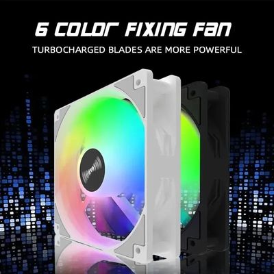 Fixed Color RGB MOLEX Fan - 3 Pack
