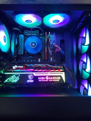 MSI x Corsair - Custom Gaming PC - Black &amp; Red Edition