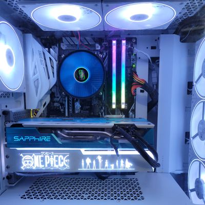One Piece x Asus - Corsair Gaming PC - WHITE