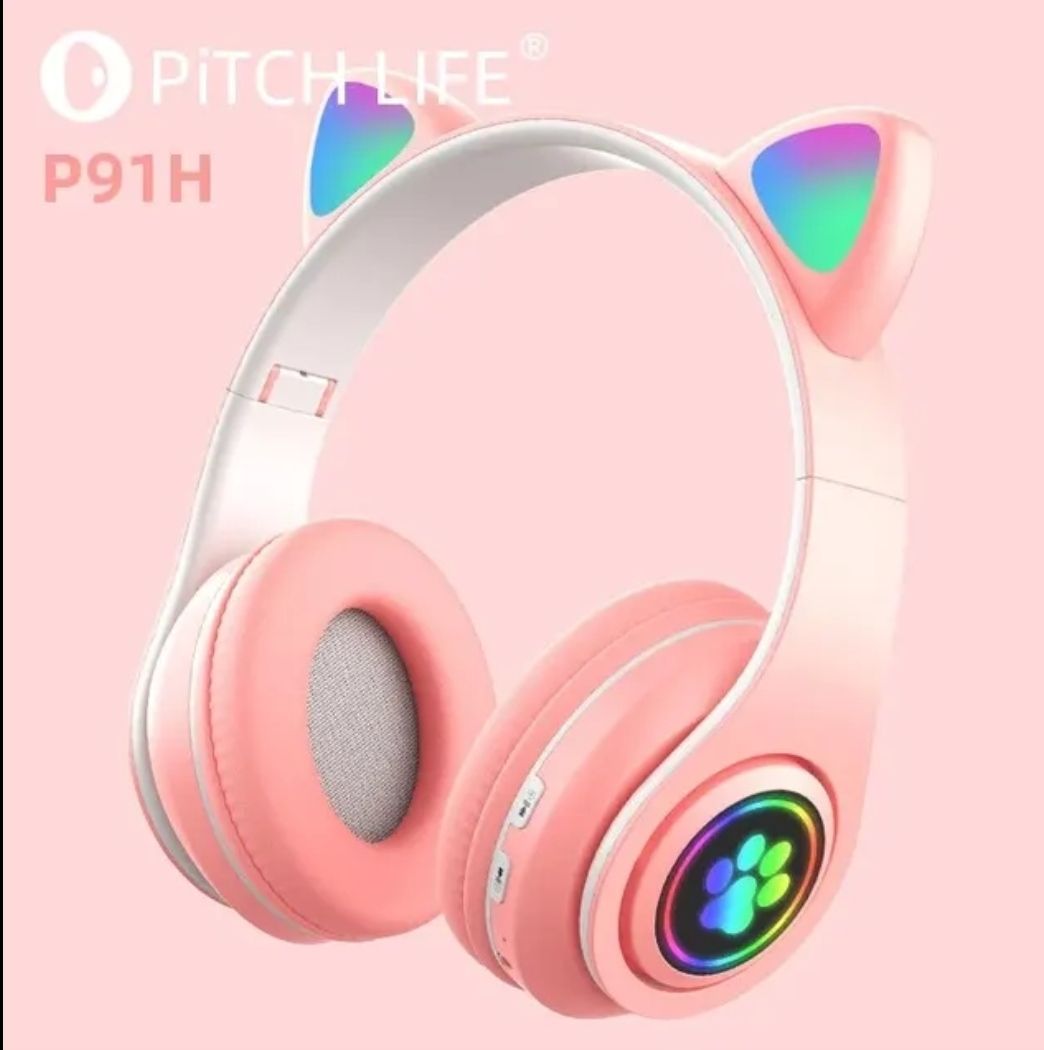 Pitch life P91H - RGB Cat Headphones