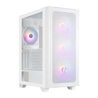 Bitfenix Graph + 4 ARGB Fans - Hinge Door - White