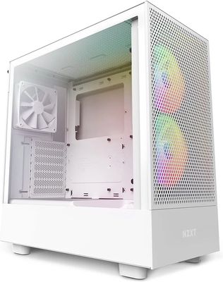NZXT H5 Flow + Compact ATX Mid Tower
