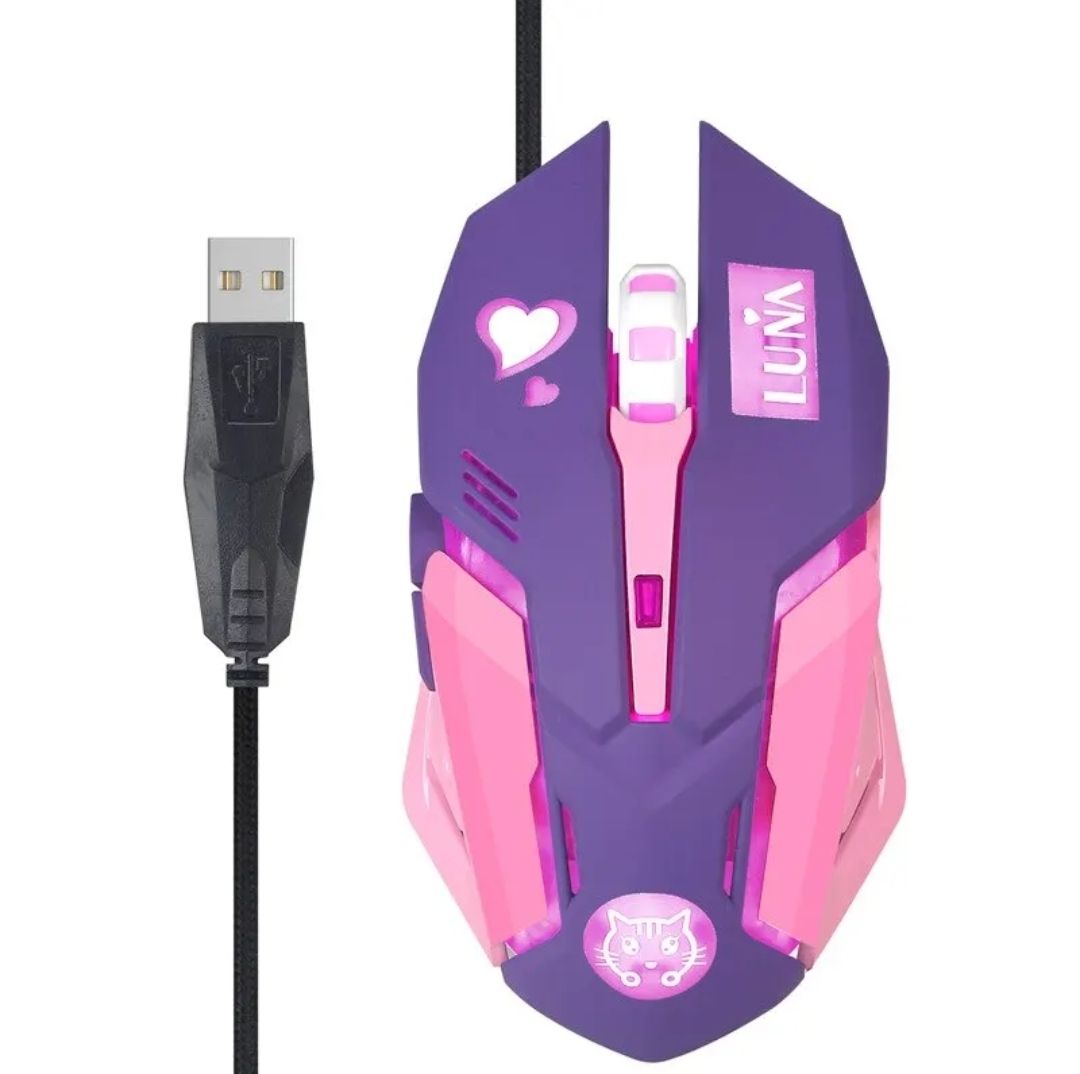 Luna Cat - RGB Gaming Mouse