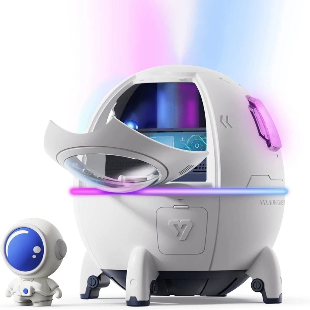 Starry Night - Space Capsule Astronaut Humidifier - 2 Colors