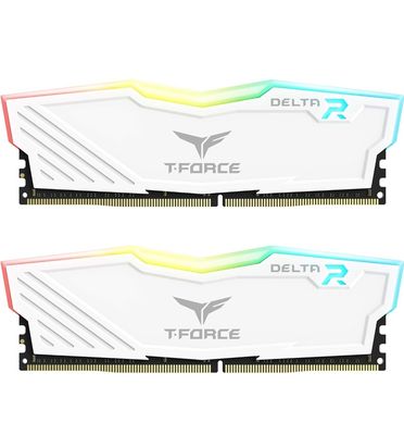 T Force - 32GB DDR4 RGB RAM Kit - 3600Mhz (MT/s) - White