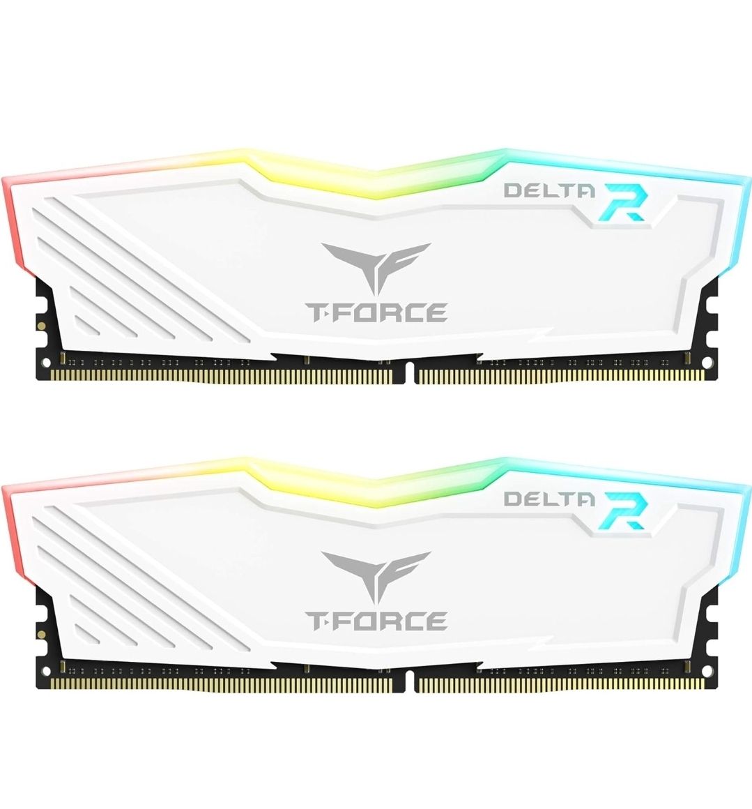 T Force - 16GB DDR4 RGB RAM Kit - 3600Mhz (MT/s) - White