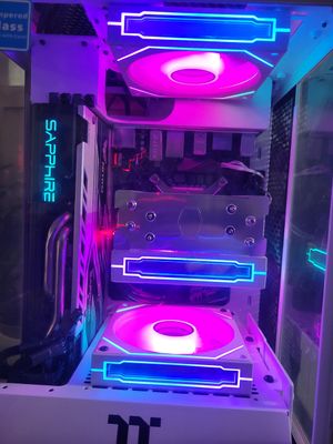 Asus x Thermaltake - Tower 100 Gaming PC - WHITE