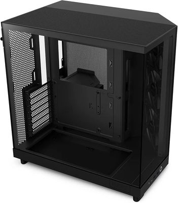 NZXT H6 Flow - Panorama - 3 Fans - Black