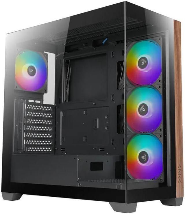 AZZA NEPTUNE - Wood + 4 ARGB Fans