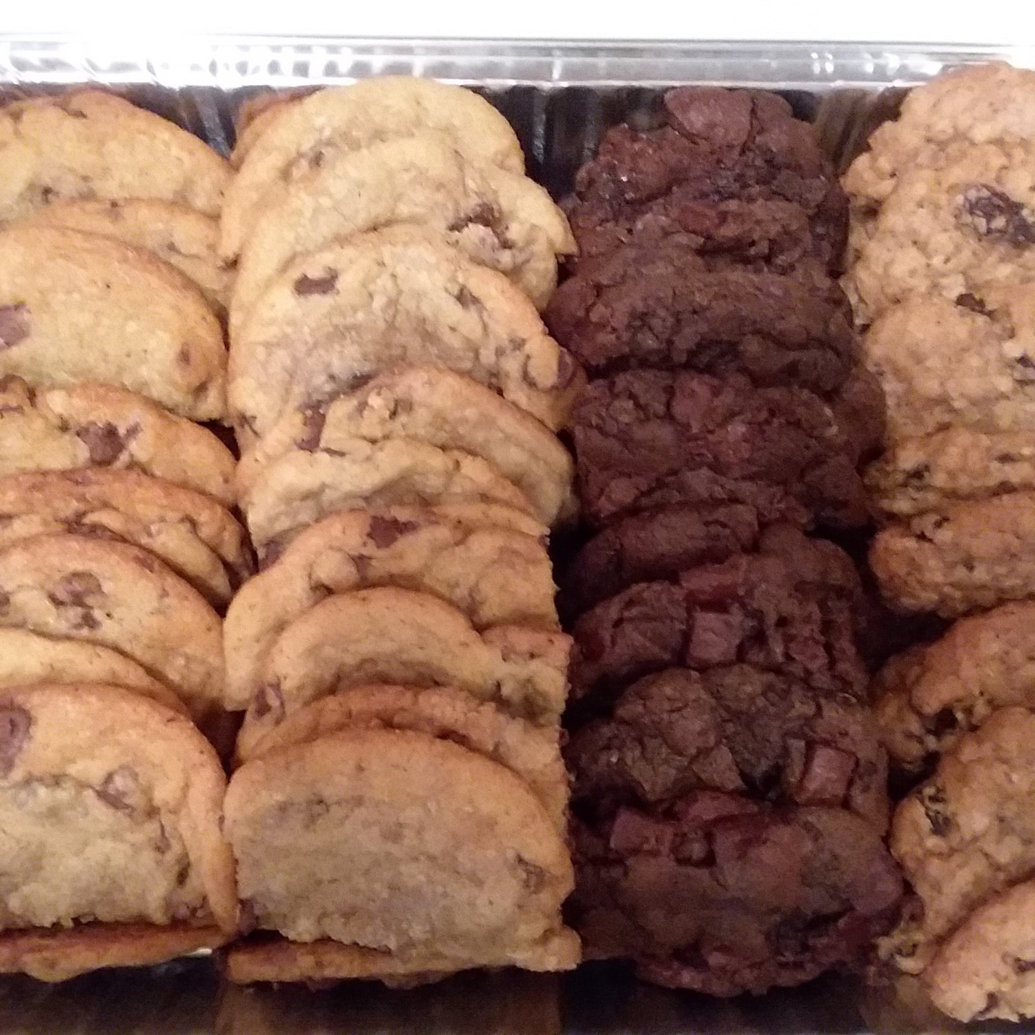 TPC Cookie Tray - Tray 4 - Chocolate Chip/Chocolate Lovers/Snickerdoodle