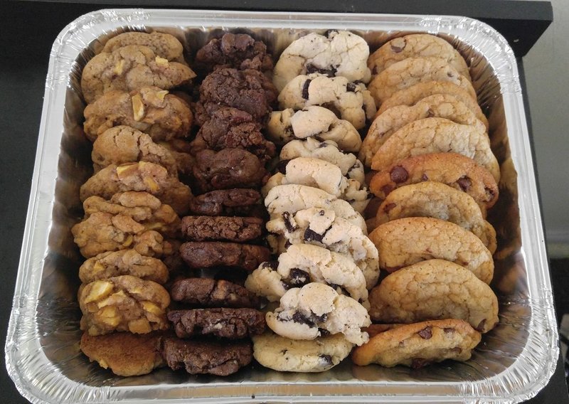 TPC Cookie Tray - Custom Tray (Email 3 Flavor Selections to thepeoplescookie@gmail.com)