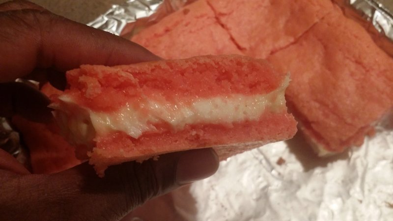 Strawberry Cheesecake Brownie