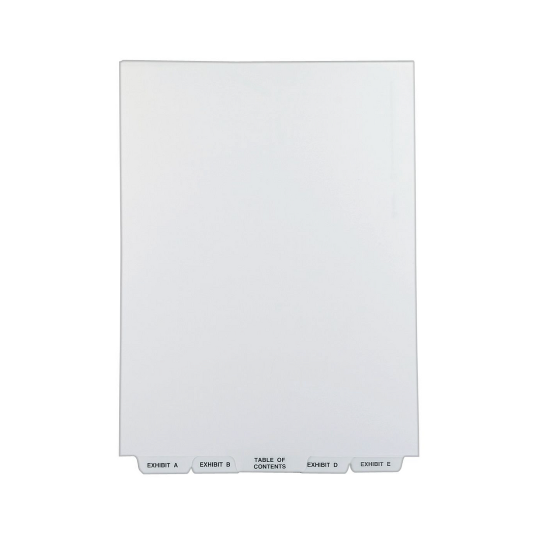 Avery® Separadores Premium Avery Style, tamaño carta, Letras A-Z, 1 set (11376)