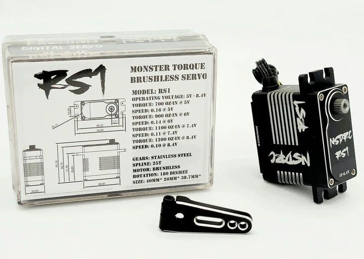 RS1 MONSTER TORQUE BRUSHLESS SERVO