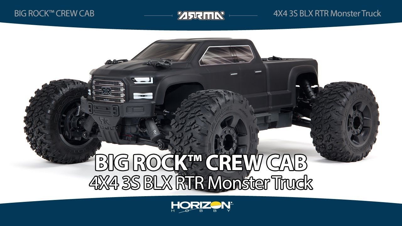 Big Rock 4X4 3S BLX Body (Black