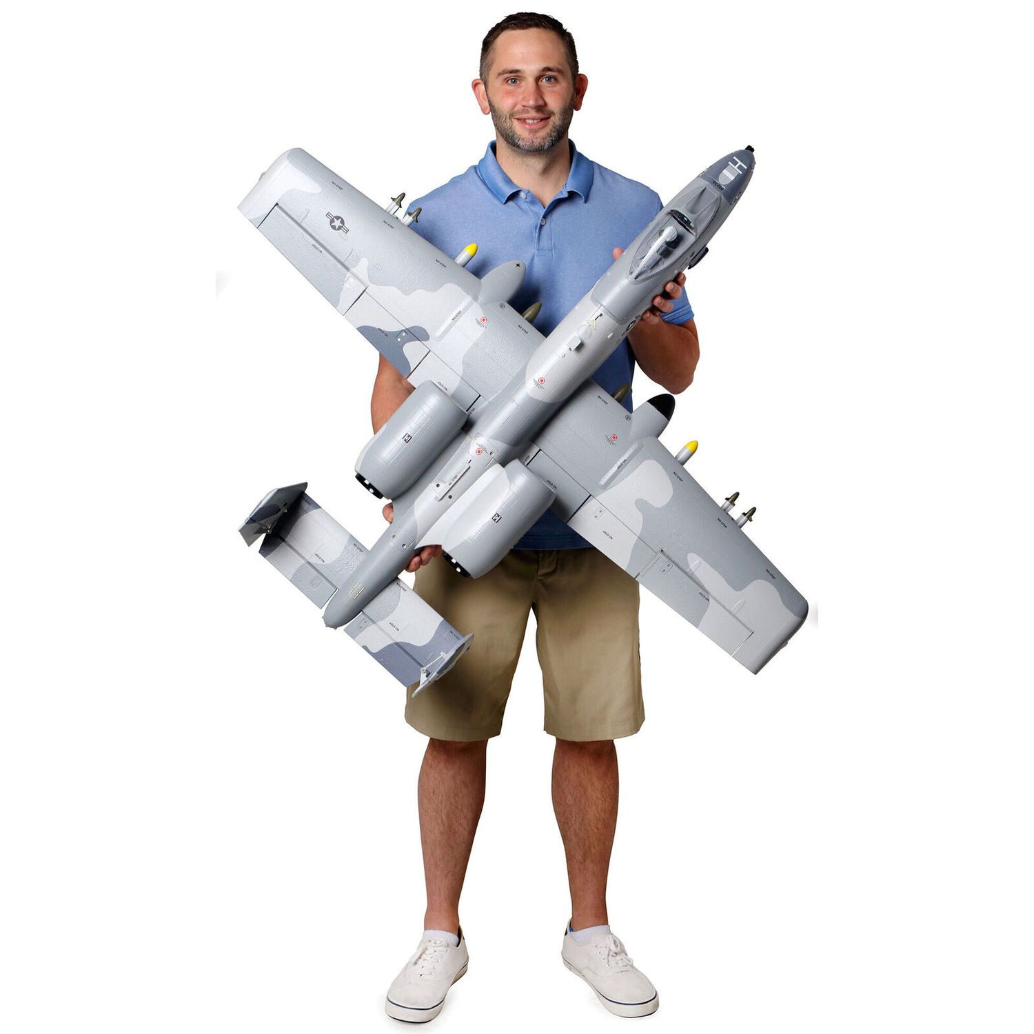 A-10 Thunderbolt II Twin 64mm EDF BNF-B AS3X/SAFE-