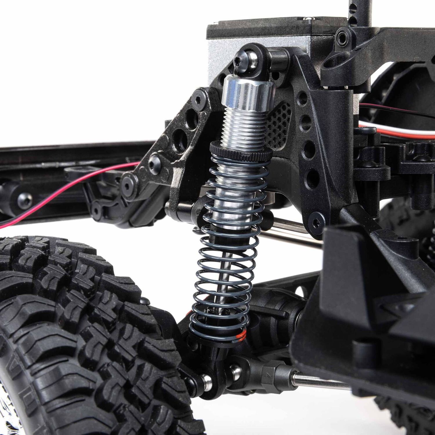1/10 SCX10 III Base Camp 1982 Chevrolet K10 4X4 RTR Brushed Rock Crawler, Black