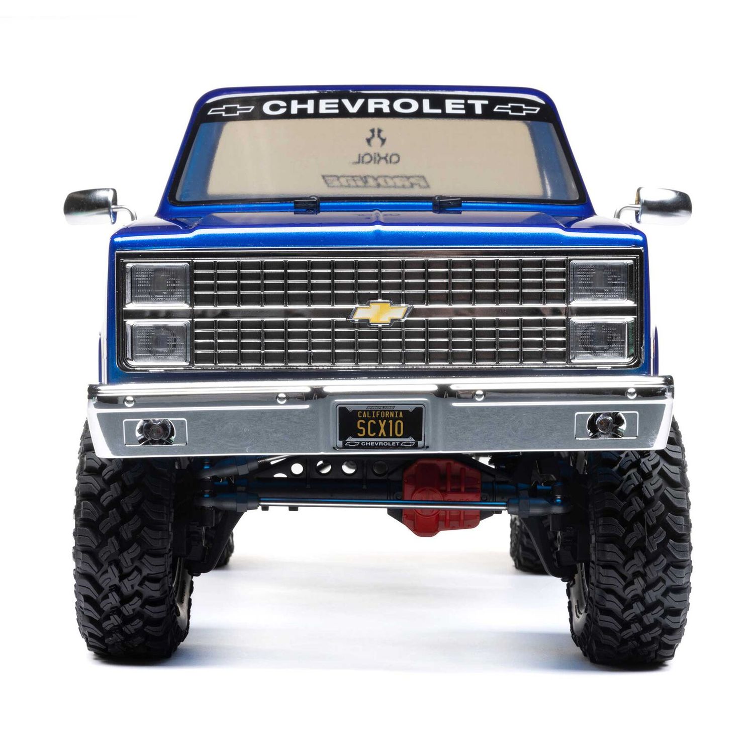 1/10 SCX10 III Base Camp 1982 Chevrolet K10 4X4 RTR Brushed Rock Crawler, Blue