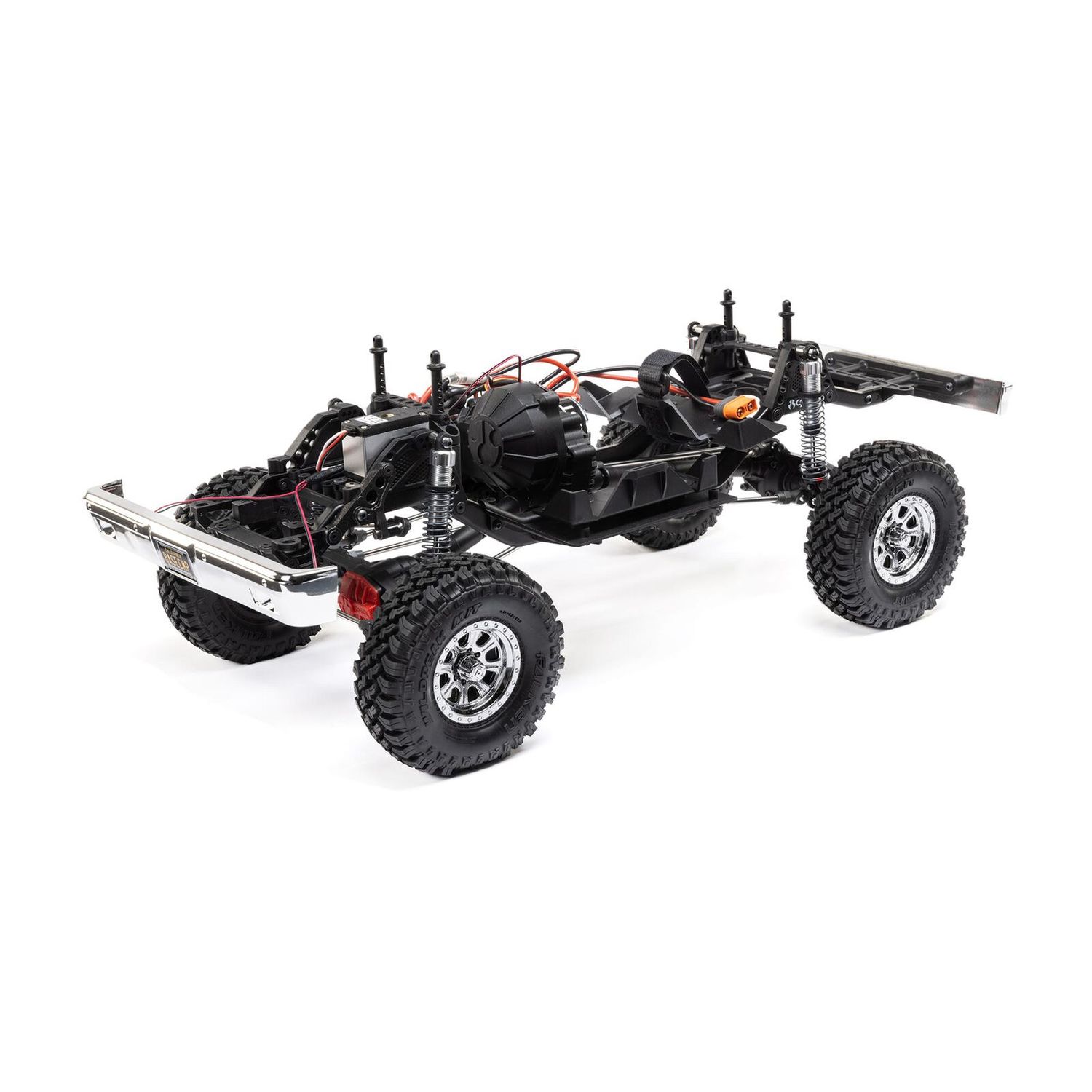 1/10 SCX10 III Base Camp 1982 Chevrolet K10 4X4 RTR Brushed Rock Crawler, Black