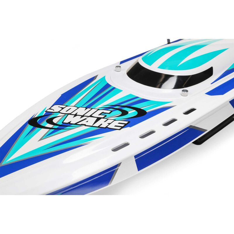 Sonicwake V2 36  Self-Righting, BL, White: RTR