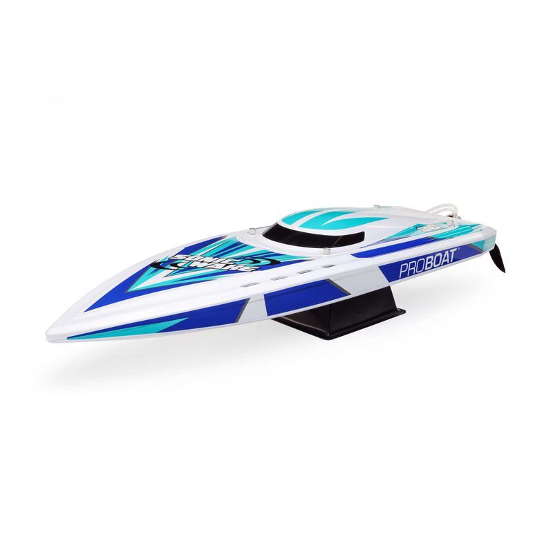 Sonicwake V2 36&quot; Self-Righting, BL, White: RTR