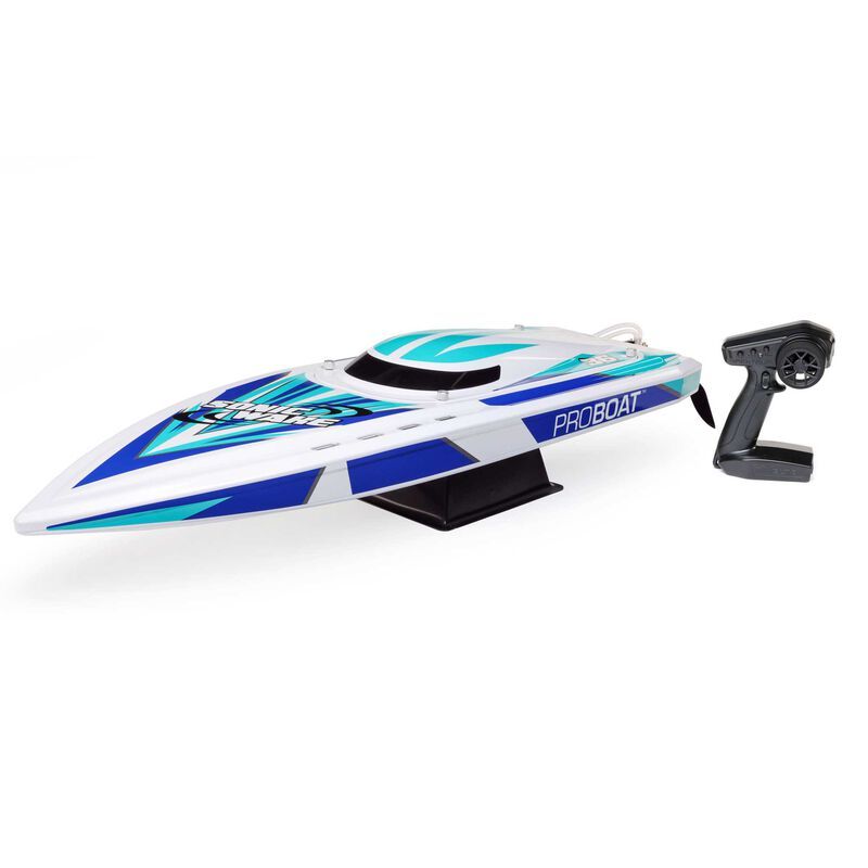 Sonicwake V2 36  Self-Righting, BL, White: RTR