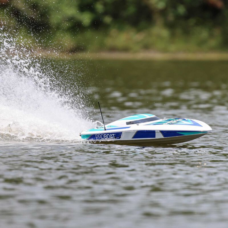 Sonicwake V2 36  Self-Righting, BL, White: RTR
