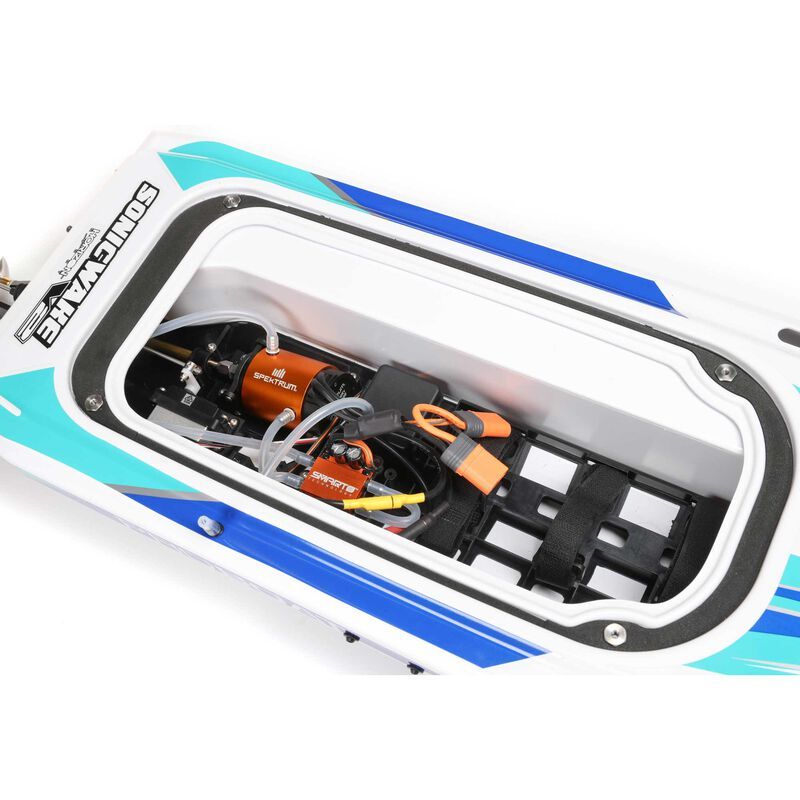 Sonicwake V2 36  Self-Righting, BL, White: RTR