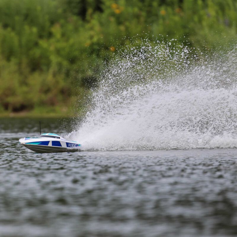 Sonicwake V2 36  Self-Righting, BL, White: RTR