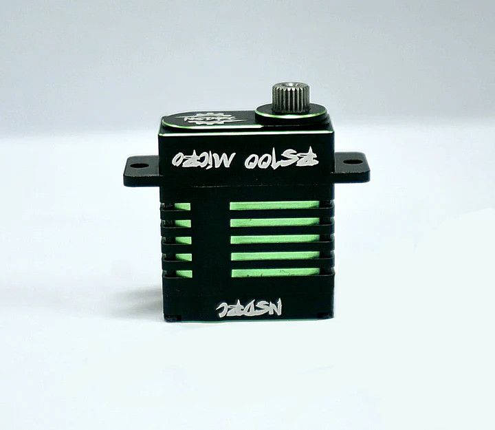 LIMITED EDITION GREEN RS100 SERVO &amp; HORN