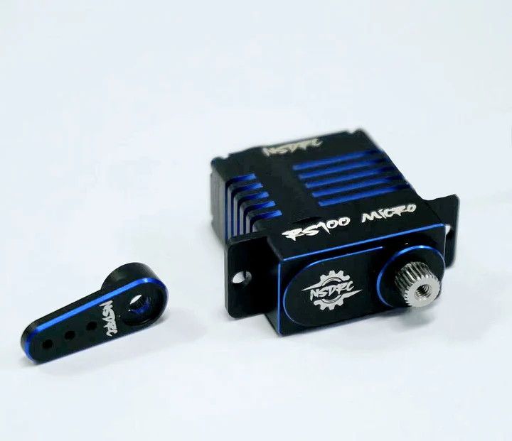 LIMITED EDITION BLUE RS100 SERVO &amp; HORN