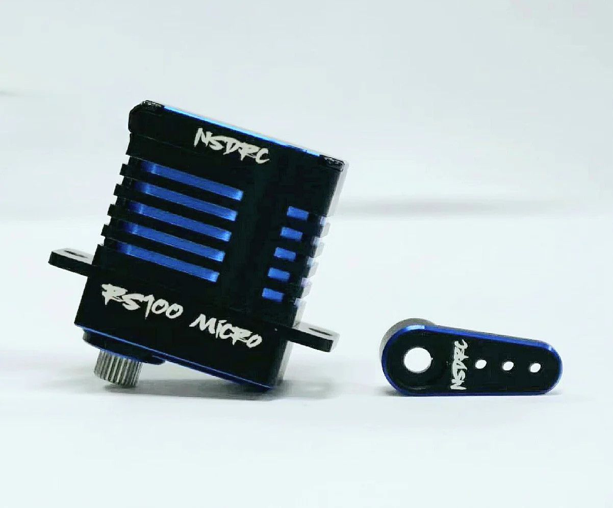 LIMITED EDITION BLUE RS100 SERVO &amp; HORN
