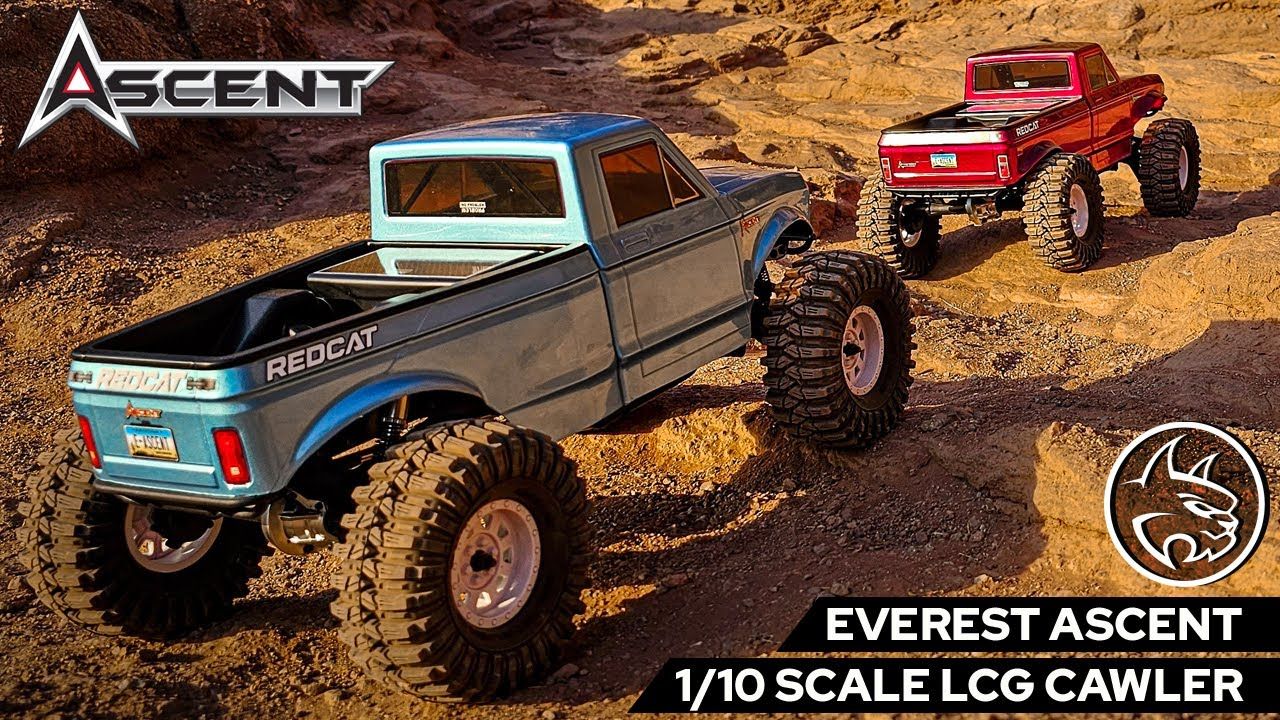1/10 Redcat Ascent - LCG Rock Crawler - RED 1 Piece Body
