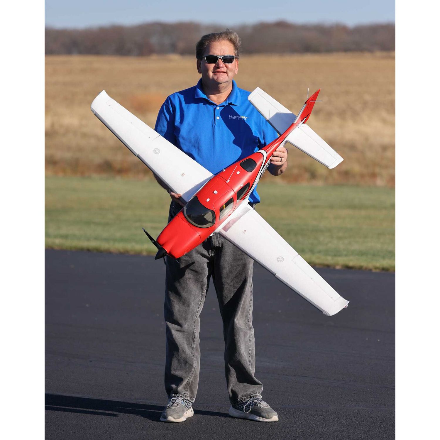 Cirrus SR22T Red 1.5m BNF Basic