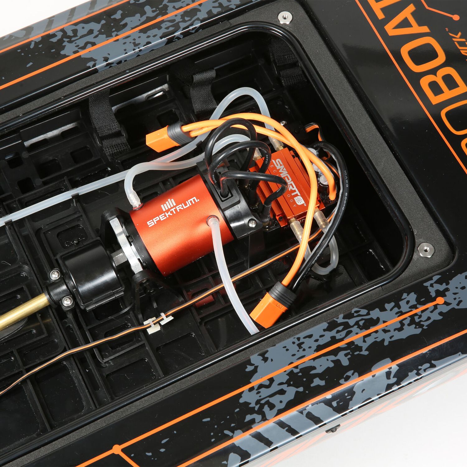 Blackjack 42-inch Brushless 8S Cat,BLK/ORG:RTR
