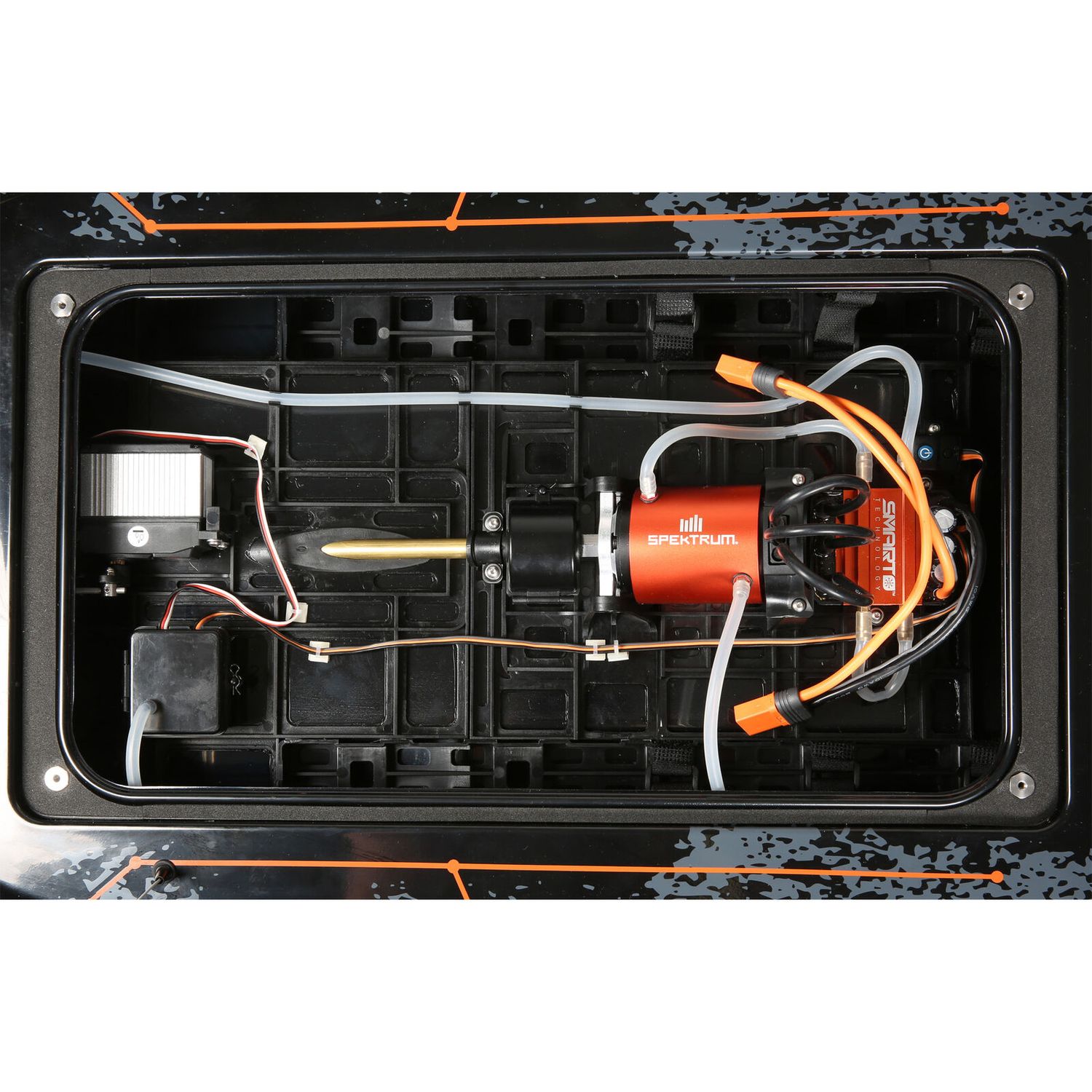 Blackjack 42-inch Brushless 8S Cat,BLK/ORG:RTR