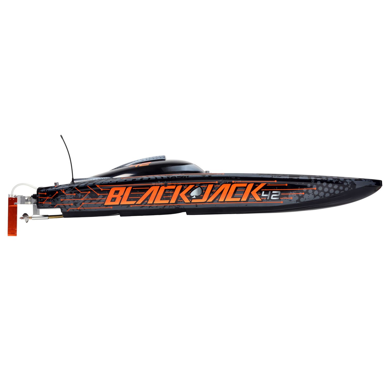 Blackjack 42-inch Brushless 8S Cat,BLK/ORG:RTR