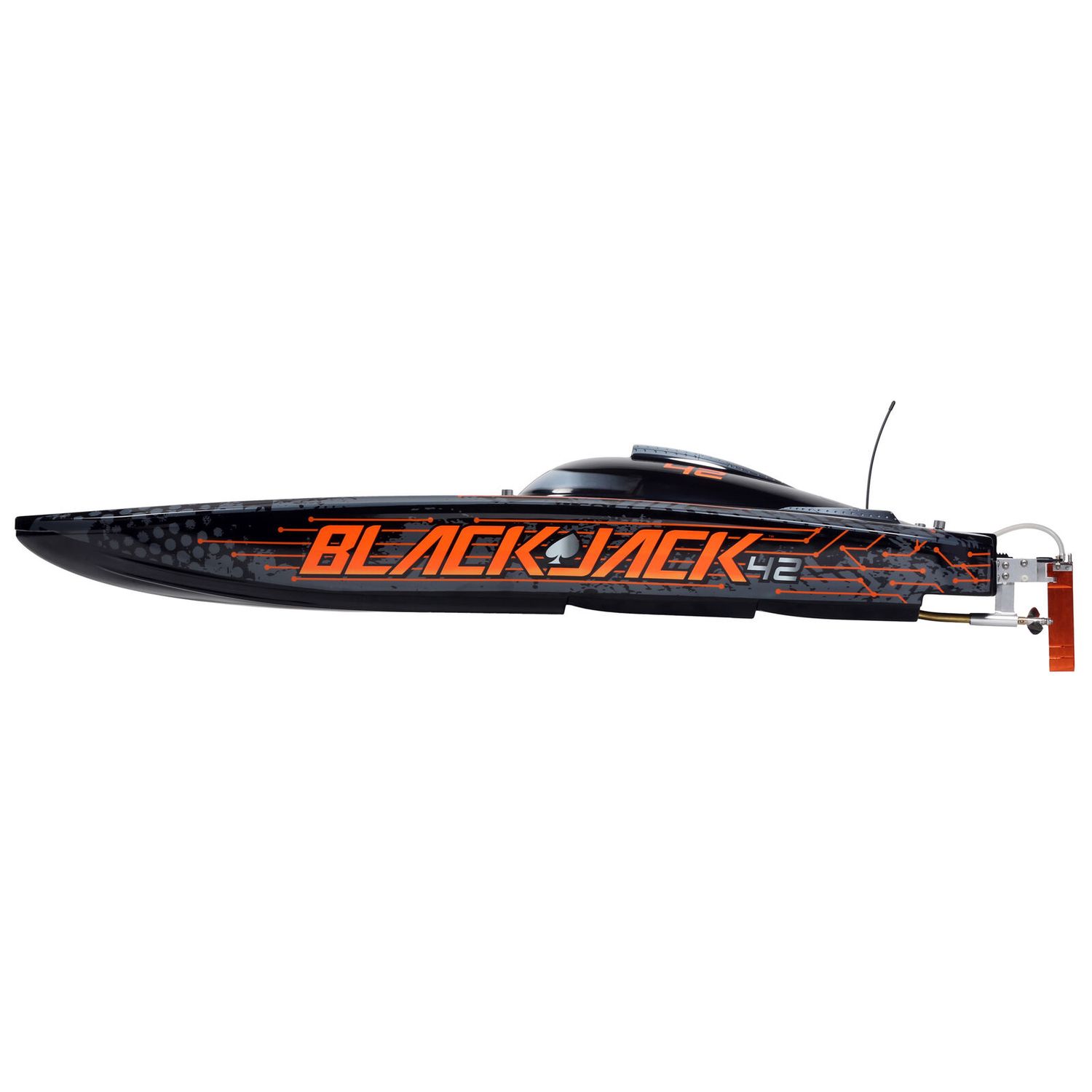 Blackjack 42-inch Brushless 8S Cat,BLK/ORG:RTR