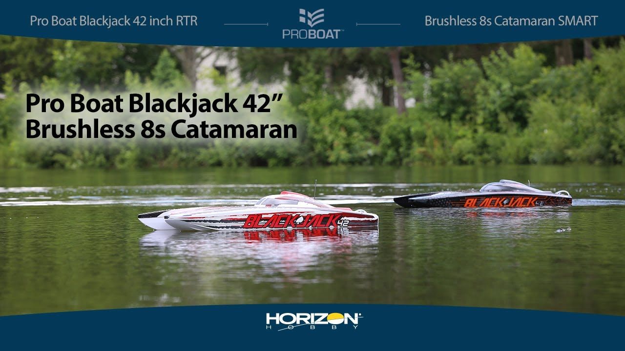 Blackjack 42-inch Brushless 8S Cat,BLK/ORG:RTR