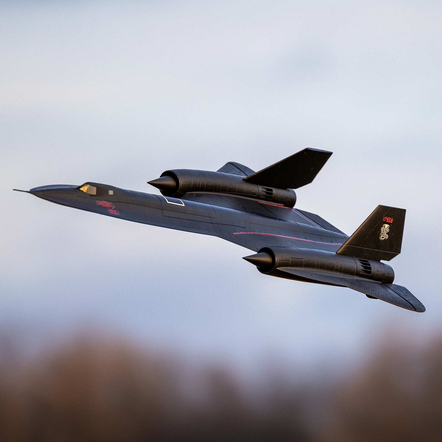 SR-71 Blackbird 40mm Twin EDF BNF Basic