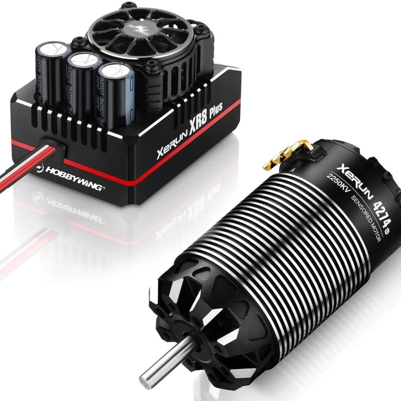 HobbyWing XERUN XR8 Plus G2S Combo (2-6s) - OffRoad C (Xerun 4274 SD G3 2250KV)