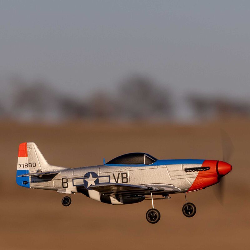 HobbyZone P-51D Mustang 450mm RTF with SAFE