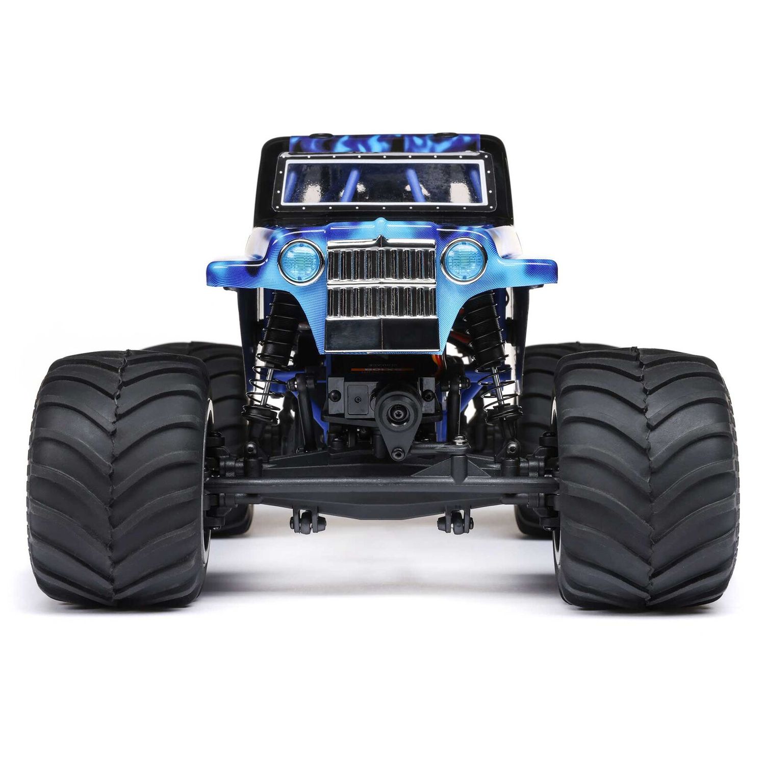 1/18 Mini LMT Son Uva Digger 2S 4X4 RTR Brushed Monster Truck (Battery &amp; Charger Included), Blue