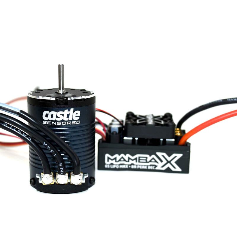 MAMBA X, 25.2V WP ESC,1406-2280Kv Sensored:Crawler